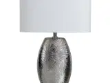 Bordlampe 18 x 31,8 x 44,5 cm Keramik Sølv