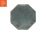 Ældre ottekantet kagedåse med flotte kvindeportrætter (str. 10 x 14 cm) - 4