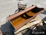 Kipbar planerskovl - Hydrema/FL45 - 3