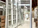 Unikt vindue m. jernsprosser og blæst glas - 2