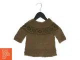 Hjemmestrikket uld sæt med trøje og smækbukser, mormorstrik - 4