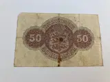 50 Kroner 1945 Danmark - Svagt hul i midten - 2