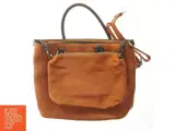 Brun lædertaske med logo fra Mulberry (str. 44x34 cm) - 2