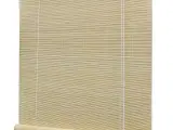 Rullegardin i bambus 120 x 160 cm naturfarvet