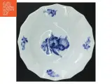 Royal Copenhagen, blå blomst, kantet, opsats (str. H. 16 cm ø. 24 cm) - 2
