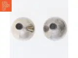 Sæt med to sølvfarvede kertestager fra Dansk Design (str. 5,5 cm) (DVD) - 4
