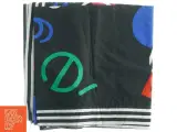 Dekorativt tørklæde med abstrakt mønster (str. 141. x 145. cm) - 2