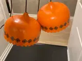 Retro lampe - orange 
