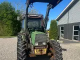 Fendt 308 LS Farmer Turbomatik med frontlæsser og skovinddækning - 3