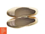 Guld ballerina sko fra Ecco (str. 39 ) - 2