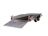 2024 - Variant 3518 M4   SUPER LÆKKER MASKINTRAILER MED FABRIKSMONTERET  ALU - BUND - 3