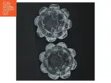 Glas fyrfadsstager i blomsterform - 4