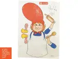 2 retro ubrugte Sprælle nisser (str. 43 x 31 cm) - 3