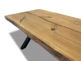 Plankebord eg 1 hel plank 302 x 80-90 cm - 3