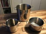 Eva Solo Trio Steel Line gryder