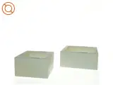 Kvadratisk hvide trækasser (str. 20 x 9 cm 15 x 9 cm) - 4