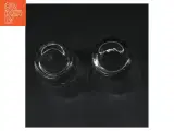 Sæt af slebne glas (str. Ø. 6,5 cm. længde, 10 cm) - 4