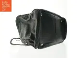 Sort weekendtaske i læderlook (str. 53 x 33 cm) - 4