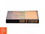 Theory of literature by Rene Wellek - 2
