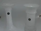 Holmegaard vase og lysestage 