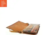 Vintage Retro Læder Clutch Taske med Skulder strop (str. 30 x 14 cm) - 3
