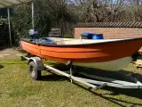 Jolle med 4HK Mariner u/trailer - 5