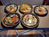 Bjørn Wiinblad platter, 5 stk. sælges samlet 