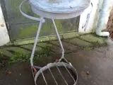 Galvaniseret skralde spande stativ