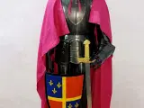 Sort ridder middelalder rustning