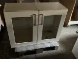 vitrine skabe med klart glas  - 3