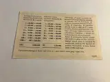 Dansk Præmieobligation af 1963 seddel - 2