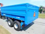 Tinaz 10 tons dumpervogn med 2x30 cm ekstra sider - 5