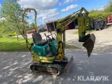 Gravemaskine Yanmar SV-08-1 med skovle - 4