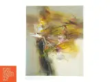 Abstrakt maleri (str. 59 x. 48,5 cm) - 2