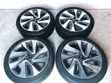 4x100 17" ET43 nav 54,1ø KIA sommersæt inkl.TPMS - 5