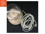 Keramik lampe med retro pære (str. 41 cm) - 2