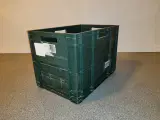 Grøn plastikkasse 595x395x415mm