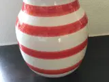 Rød Kahler vase