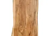 Bordplade 100x(50-60)x2,5 cm massivt akacietræ