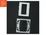Vægkontakt ramme og understøtningsplade (str. 6 x 6 cm) - 2