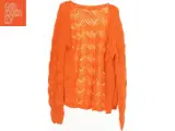 Orange strikket cardigan fra Only (str. 146) - 2