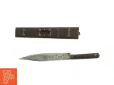 Udsmykket lommekniv med etui (str. 19 cm) - 4