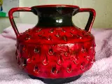 Italiensk “strawberry” keramikvase