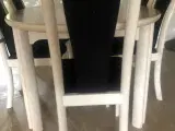 Spisebord og 6 stole  - 4