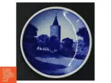 Blå-og-hvid vægplade fra Svendborg Havn, Royal Copenhagen (str. 8 cm. 5 stykker) - 5