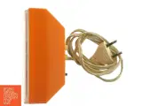 Vintage orange Vækkeur fra Metamec (str. 14x8x6 cm) - 3