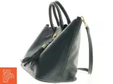 Sort skindtaske fra Ralph Lauren (str. 40x27x18 cm) - 3