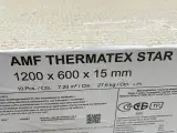 Knauf amf thermatex star, 1200x600x15mm, hvid - brudt pakke - 4