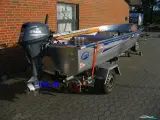 Linder 400 Sportsmann m/Yamaha F20 hk 4-takt og Brenderup trailer - 3