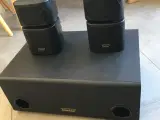 Dantax subwoofer - og højtalere